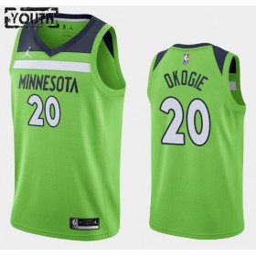 Camiseta Niños Minnesota Timberwolves Josh Okogie 20 2020-21 Jordan Brand Statement Edition Swingman
